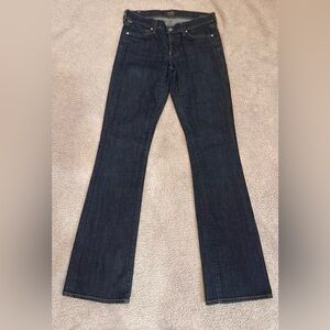 Citizens Of Humanity Women’s Dark Blue Boot Cut Jeans